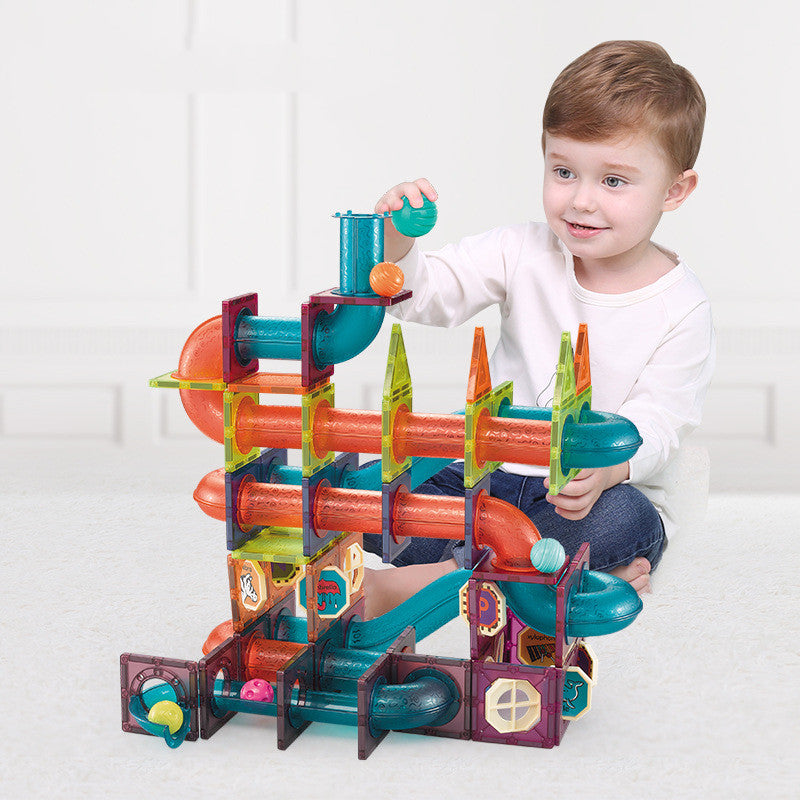 Discover the Magic of Learning with Assembled Baby Building Blocks